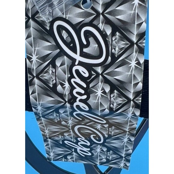 BLACK RHINESTONE CROSS FASHION BASEBALL CAP - Picture 6 of 10